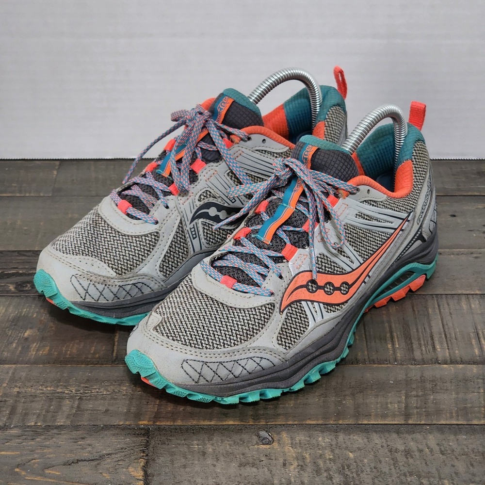 Saucony Excursion Tr10 Womens 8.5 Trail Running XT-600‎ Athletic Shoes Sneakers